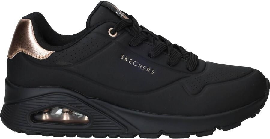 Skechers Uno Golden Air Sneakers Dames Zwart - Foto 6
