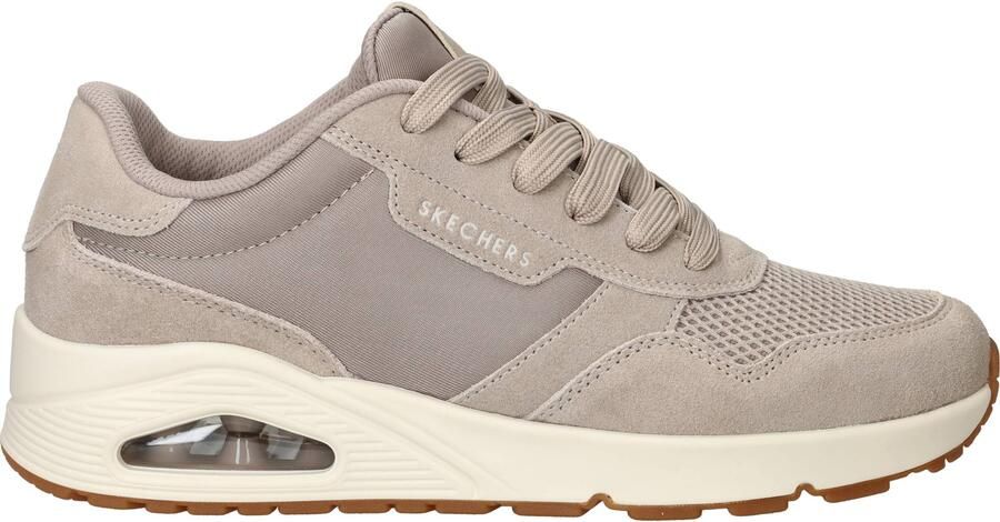 Skechers Uno Vintage Air Sneakers Heren Taupe