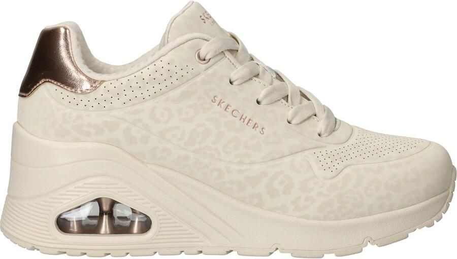 Skechers Uno Wedge Safari Daze Sneakers Beige