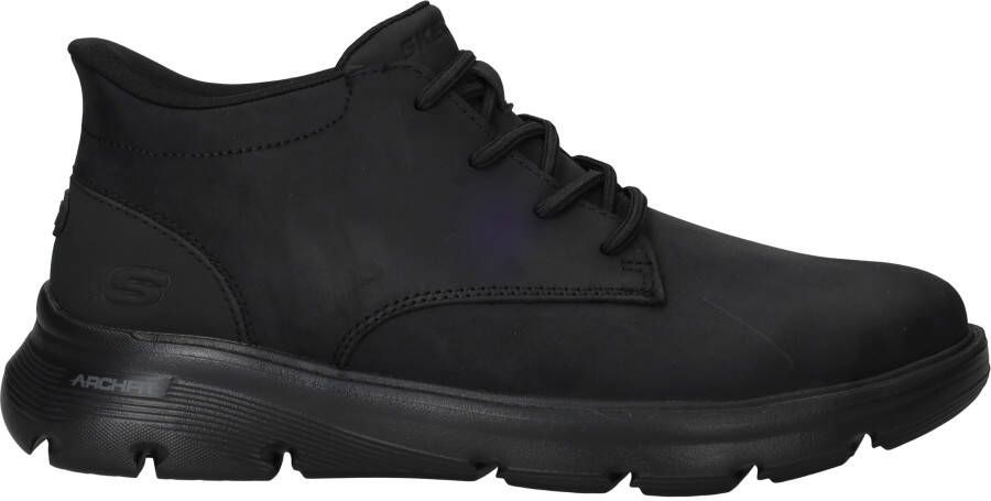 Skechers Slip-Ins Arch Fit Garza Veterschoenen Heren Zwart