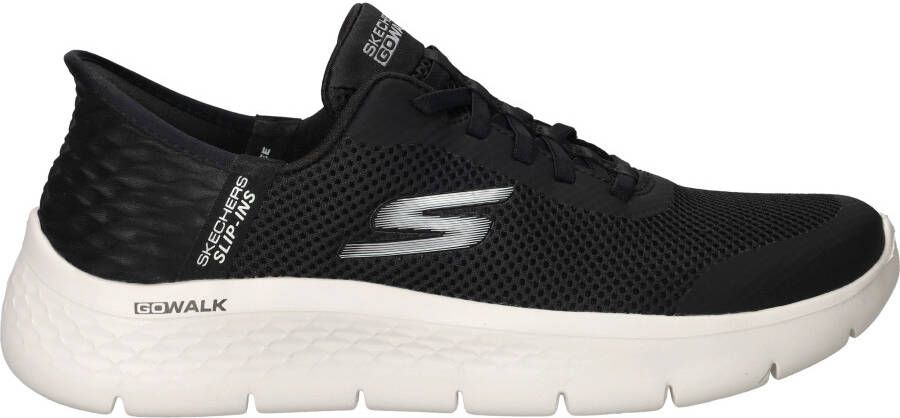 Skechers Slip-Ins Go Walk Flex Instappers Dames Zwart