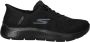 Skechers Slip-Ins: GO Walk Flex Smooth Motion 216326-BBK Mannen Zwart Sneakers - Thumbnail 3