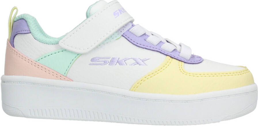 Skechers Sport Court 92 Sneakers Meisjes Wit