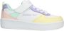 Skechers sneakers wit pastel Meisjes Imitatieleer Meerkleurig 32 - Thumbnail 4