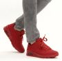 Skechers Rode Stand On Air Sneakers voor Heren Rood Heren - Thumbnail 3