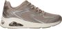 Skechers Tres Air Uno Glit Airy Sneakers Taupe - Thumbnail 2