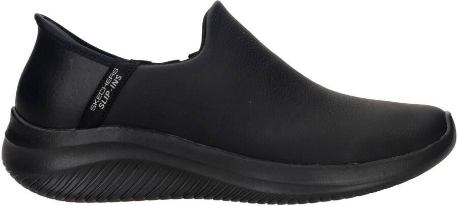 Skechers Comfortabele Zwarte Ultra Flex 3.0 Instapper voor Dames Black Dames