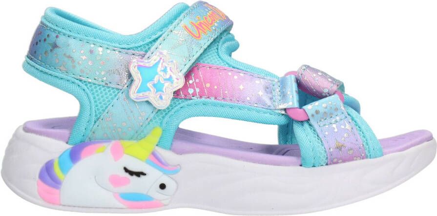 Skechers Unicorn dreams majestic bliss sandaal Sandalen Meisje Maat