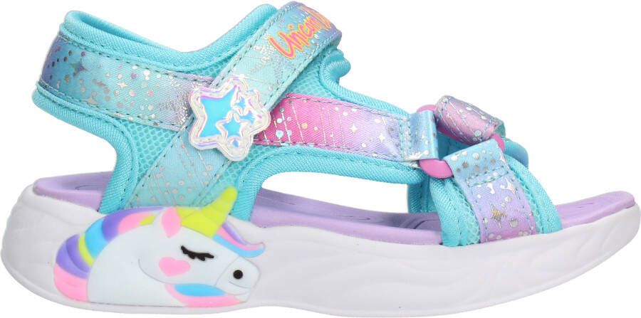 Skechers Unicorn dreams majestic bliss sandaal Sandalen Meisje Maat