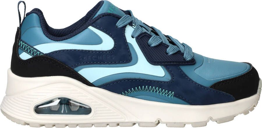 Skechers Uno Gen1 Color Surge Sneakers Blauw