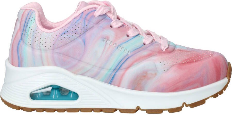 Skechers Uno Gen1 Marble Sweetheart Sneakers Meisjes Multi