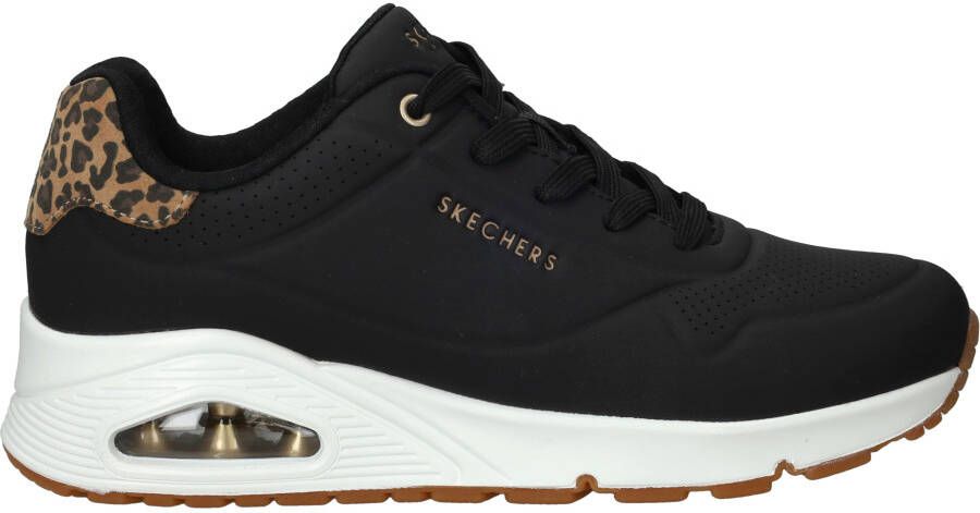 Skechers Uno Jungle Nite Sneakers Dames Zwart