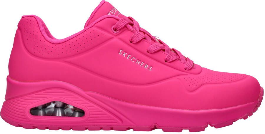Skechers Plateausneakers UNO-NIGHT SHADES wedge sneaker chunky sneaker veterschoen met luchtkussenzool - Foto 8