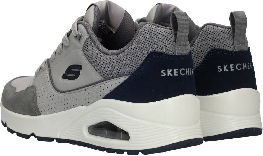 Skechers Uno Retro One Sneakers Heren Grijs
