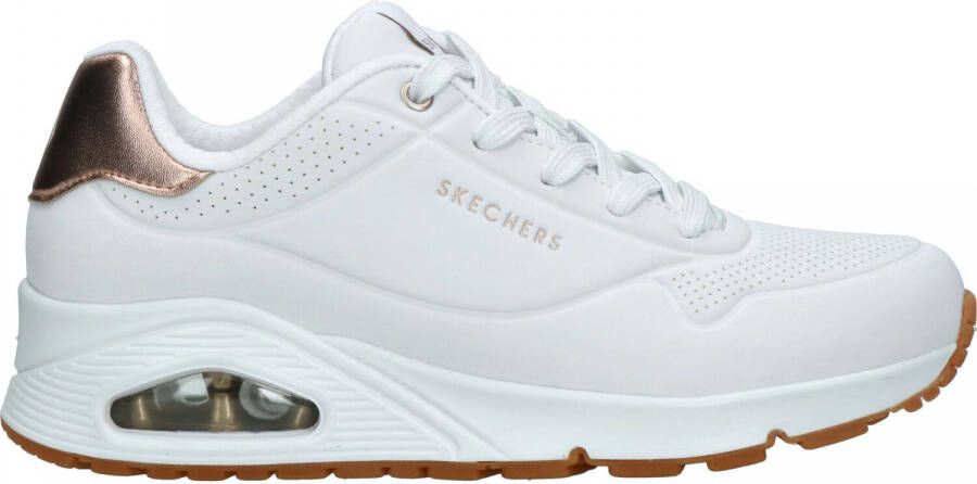 Skechers Sneakers UNO GOLDEN AIR Vrijetijdsschoen lage schoen veterschoen met metallic inzet - Foto 10