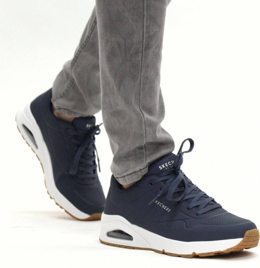 Skechers Sneakers Uno Stand on Air Vrijetijdsschoen lage schoen veterschoen met air-cooled memory foam - Foto 18