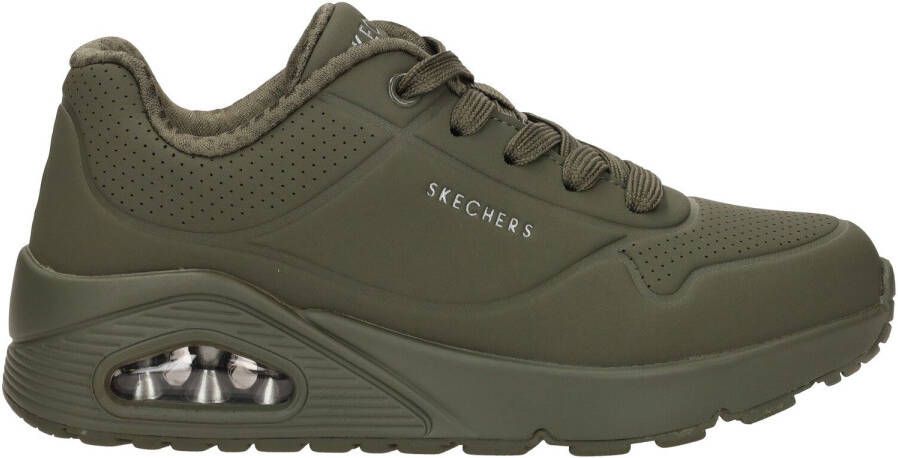 Skechers Uno Stand On Air Sneaker Meisjes Groen