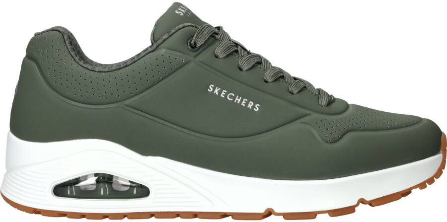 Skechers Sneakers Uno Stand on Air Vrijetijdsschoen lage schoen veterschoen met air-cooled memory foam