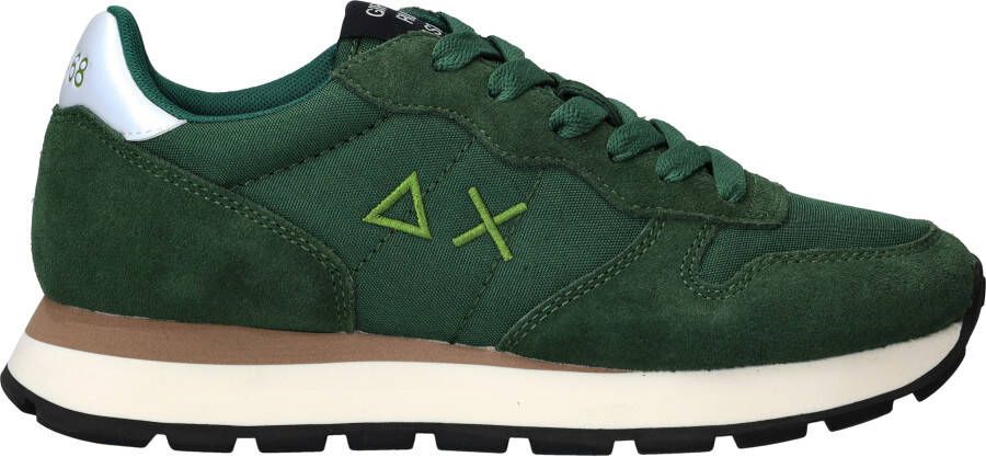 Sun68 Groene Ally Solid Nylon Sneakers Green Dames - Foto 2