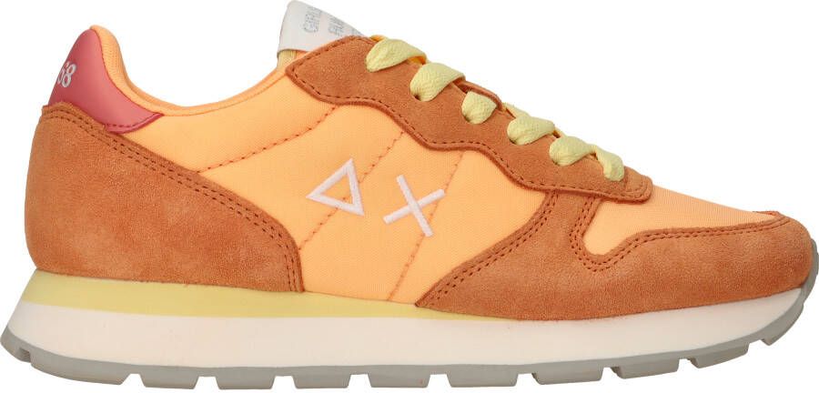 Sun68 Ally Solid Nylon Sneakers voor dames Orange Dames