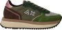 Sun68 Big Ally Solid Sneakers Dames Groen - Thumbnail 2