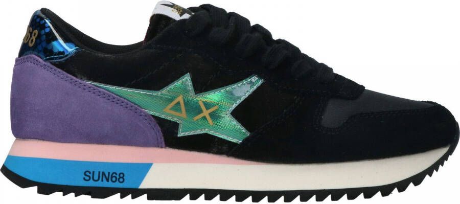 Mexx Bruin en Wit Lage Sneakers Multicolor Dames - Foto 4