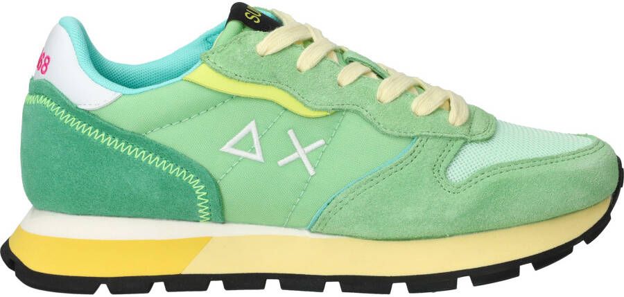 Sun 68 Ally Color Explosion dames sneaker Groen multi - Foto 2