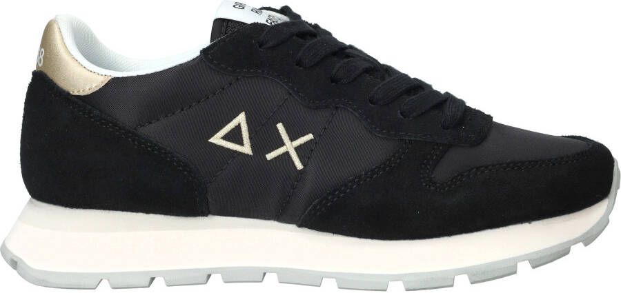 SUN68 Ally Gold Silver Sneakers Dames Zilver
