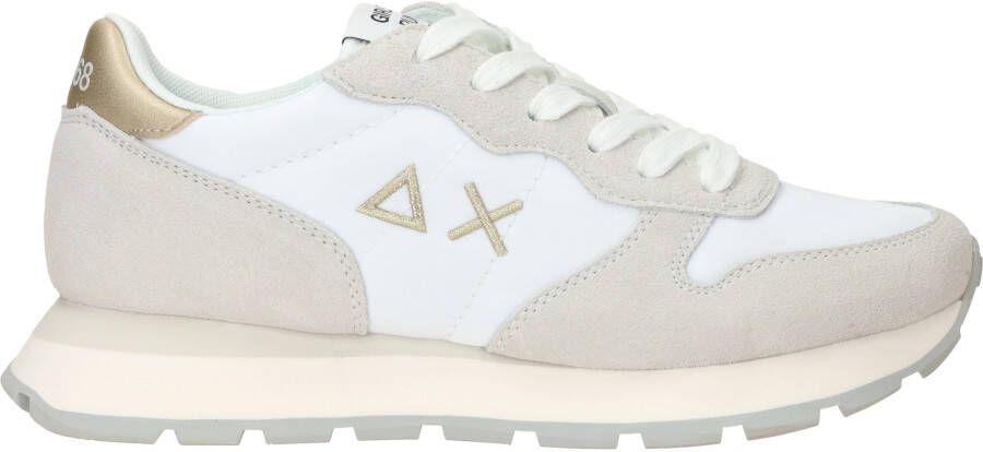 SUN68 Ally Gold Silver Sneakers Wit