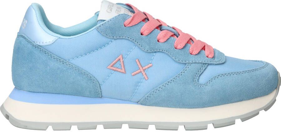 SUN68 Sun 68 Ally Solid Nylon Sneakers Dames Blauw - Foto 2