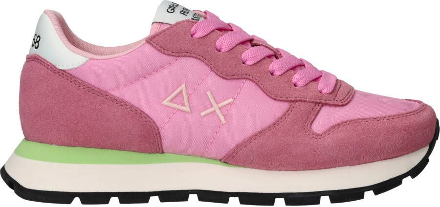 Sun68 Sun 68 Ally Solid Nylon Sneakers Dames Roze - Foto 3