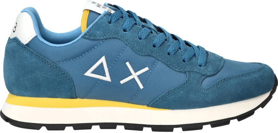 Sun68 Logo Zijkant Sneakers Ronde Neus Vetersluiting - Foto 4