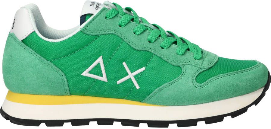 Sun68 Sneaker Tom Fluo Solid Verde Prato Groen Heren Sneakers - Foto 5