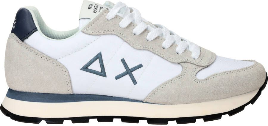 Sun68 Tom Solid Heren Sneakers Schoenen Wit Z35101 - Foto 4