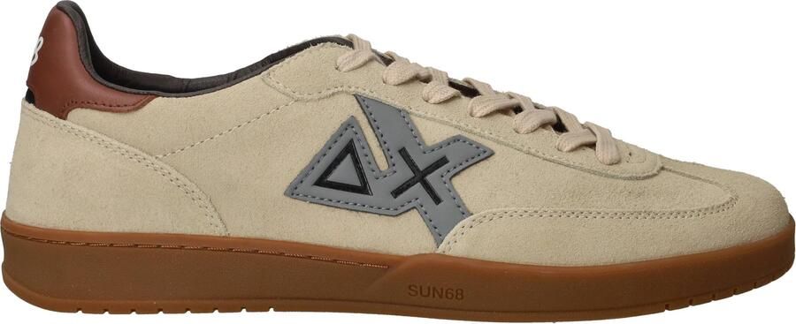 SUN68 California Sun Suede Sneakers Beige