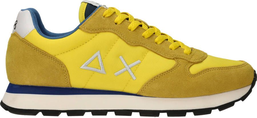 Sun68 Heren Lage Sneakers Tom Solid Nylon Yellow Heren - Foto 6