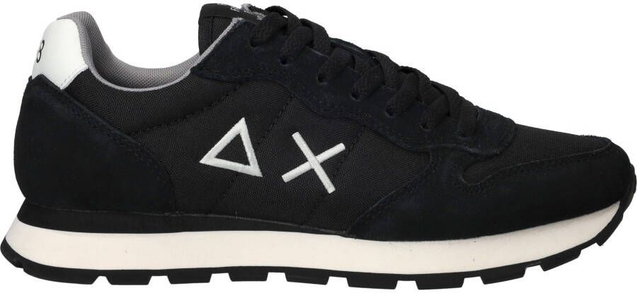 Sun68 Heren Lage sneakers Tom Solid Zwart Suède - Foto 2