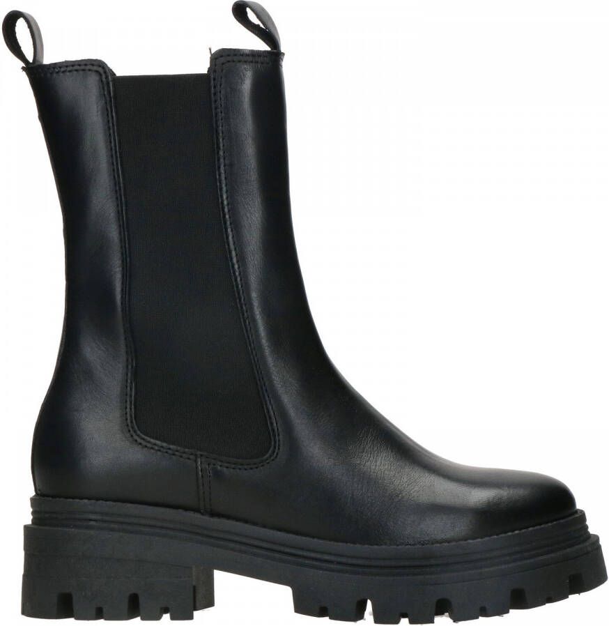 Tamaris Chelsea boots Zwart Leer 182401 Dames