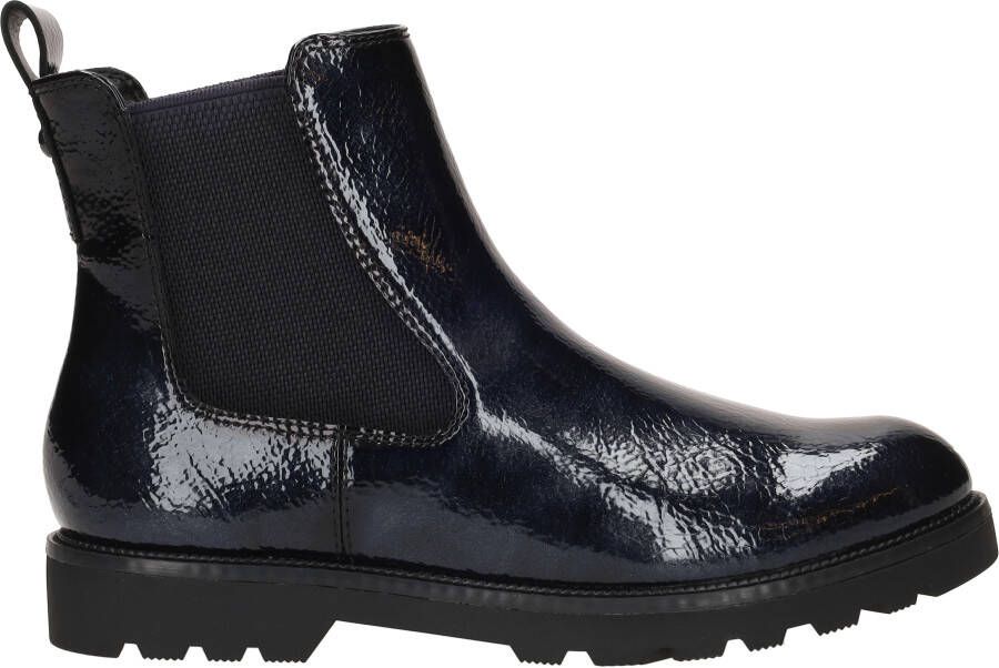 Tamaris Chelseaboots Dames Blauw