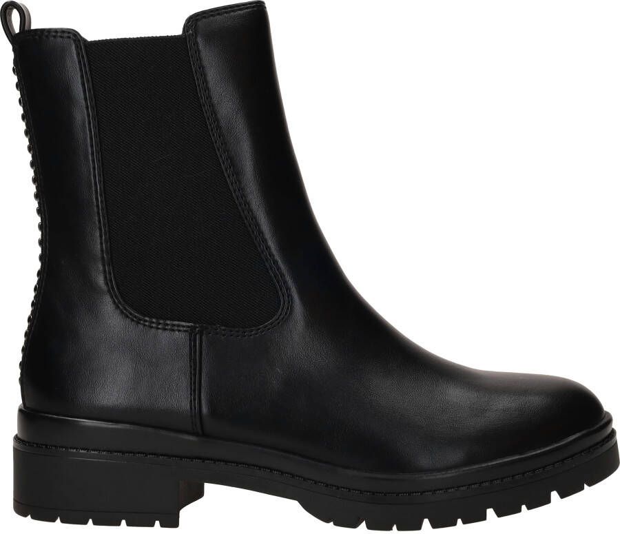 Tamaris Chelsea-boots blokhak business schoen enkellaars met comfortabele stretch-inzet - Foto 3