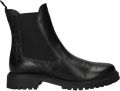 Tamaris dames Chelsea boot leren laarzen enkellaarzen dames M2542741 zwart croco - Zwart