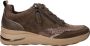 Tamaris Comfort Sneakers taupe Leer Dames - Thumbnail 2