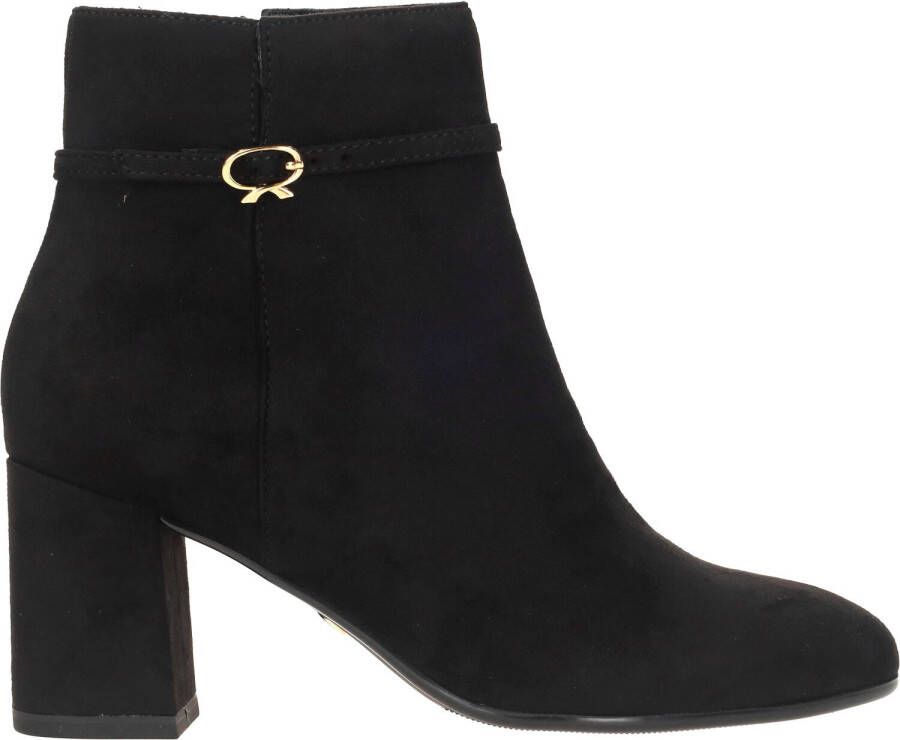 Tamaris Zwarte vegan suède enkellaarzen voor dames Zwart Dames - Foto 3