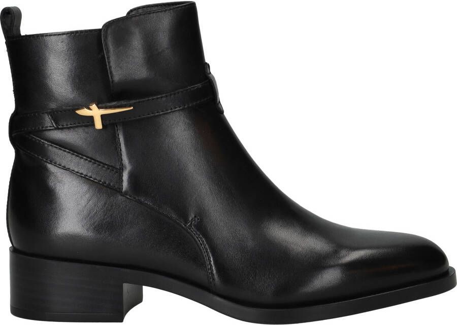 Tamaris Laarsjes blokhak business schoen ankleboots met t-logo decoratie - Foto 12