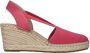 Tamaris Stijlvolle roze espadrilles met 7 cm hak Pink Dames - Thumbnail 2