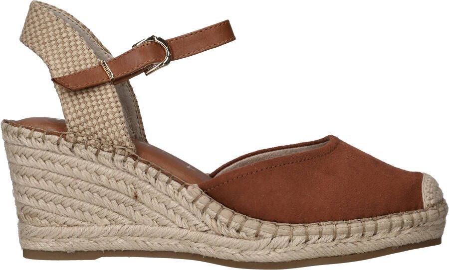 Tamaris Espadrilles Dames Cognac