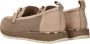 Tamaris Beige leren loafers met verharde hiel Beige Dames - Thumbnail 14