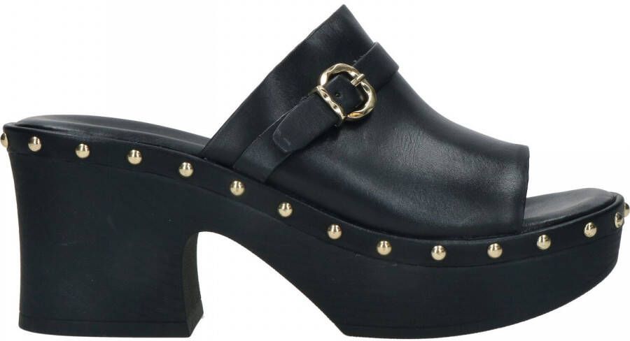 Tamaris Klompen in het Zwart Dames Schoenen voor voor Platte schoenen voor Pantoffels 