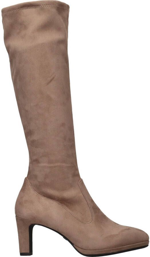 Tamaris Stijlvolle vegan zwarte kniehoge Hoge Laarzen voor dames Black Dames