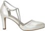 Tamaris Metallic Gouden Vegan Sandalette met 7 5 cm Hak Yellow Dames - Thumbnail 4